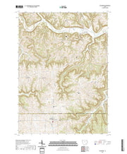 US Topo 7.5-minute map for Colesburg IA