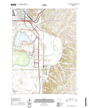 US Topo 7.5-minute map for Council Bluffs South IANE