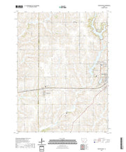 US Topo 7.5-minute map for Creston West IA