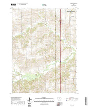 US Topo 7.5-minute map for Cumming IA