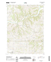 US Topo 7.5-minute map for Delmar North IA