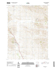 US Topo 7.5-minute map for Delmar South IA