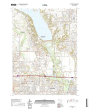 US Topo 7.5-minute map for Des Moines NW IA