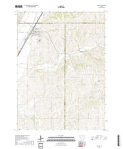 US Topo 7.5-minute map for Dunlap IA