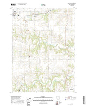 US Topo 7.5-minute map for Earlham East IA