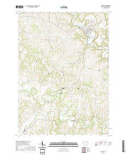 US Topo 7.5-minute map for Elkader IA