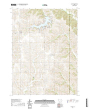 US Topo 7.5-minute map for Ellston IA