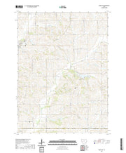 US Topo 7.5-minute map for Exira East IA