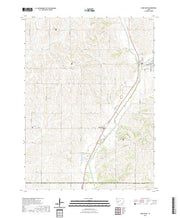 US Topo 7.5-minute map for Exira West IA