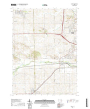 US Topo 7.5-minute map for Fairfax IA