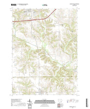 US Topo 7.5-minute map for Fairfield South IA