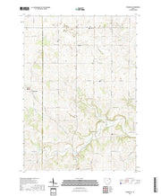 US Topo 7.5-minute map for Frankville IA