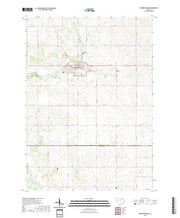 US Topo 7.5-minute map for Fredericksburg IA