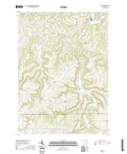 US Topo 7.5-minute map for Garber IA