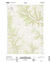 US Topo 7.5-minute map for Garnavillo IA