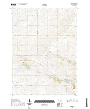 US Topo 7.5-minute map for Garrison IA