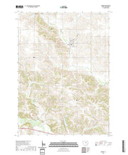 US Topo 7.5-minute map for Garwin IA