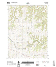 US Topo 7.5-minute map for Giard IA