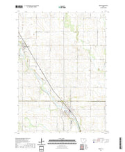 US Topo 7.5-minute map for Greene IA