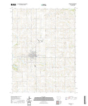 US Topo 7.5-minute map for Greenfield IA