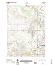 US Topo 7.5-minute map for Grimes IA