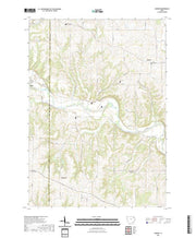 US Topo 7.5-minute map for Gunder IA