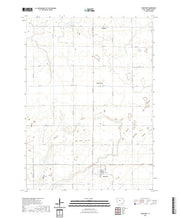 US Topo 7.5-minute map for Harcourt IA