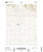 US Topo 7.5-minute map for Hawkeye IA