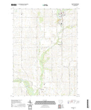 US Topo 7.5-minute map for Hazleton IA