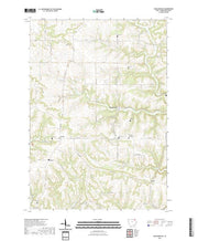 US Topo 7.5-minute map for Highlandville IA