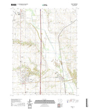 US Topo 7.5-minute map for Huxley IA