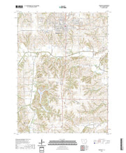 US Topo 7.5-minute map for Indianola IA