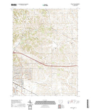 US Topo 7.5-minute map for Iowa City East IA