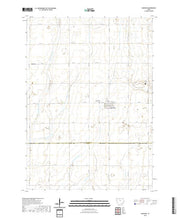 US Topo 7.5-minute map for Kanawha IA