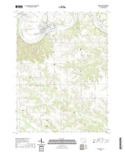 US Topo 7.5-minute map for Keosauqua IA