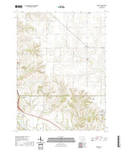 US Topo 7.5-minute map for Kirkville IA