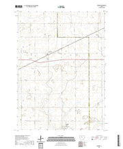 US Topo 7.5-minute map for Knierim IA