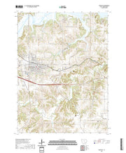 US Topo 7.5-minute map for Knoxville IA