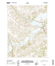 US Topo 7.5-minute map for Knoxville SW IA