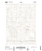 US Topo 7.5-minute map for Ledyard IA