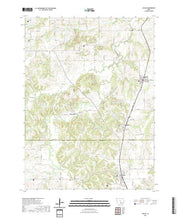 US Topo 7.5-minute map for Lovilia IA