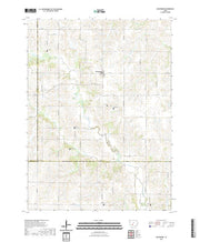 US Topo 7.5-minute map for Macksburg IA