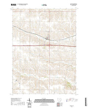 US Topo 7.5-minute map for Malcom IA