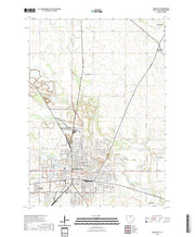 US Topo 7.5-minute map for Mason City IA