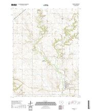 US Topo 7.5-minute map for Maxwell IA