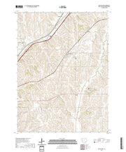 US Topo 7.5-minute map for McClelland IA