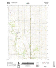 US Topo 7.5-minute map for McIntire IA