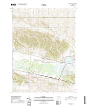 US Topo 7.5-minute map for Middle Amana IA