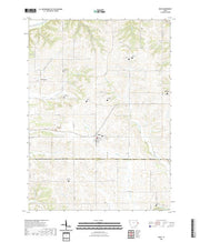 US Topo 7.5-minute map for Miles IA