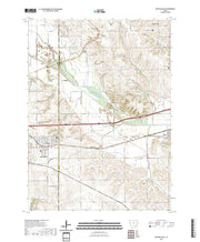 US Topo 7.5-minute map for Mitchellville IA